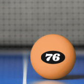 Aangepaste ping pong ballen met geluksnummer (Net)