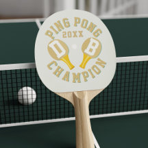 Aangepaste Ping Pong Kampioen Paddle voor Kampioen