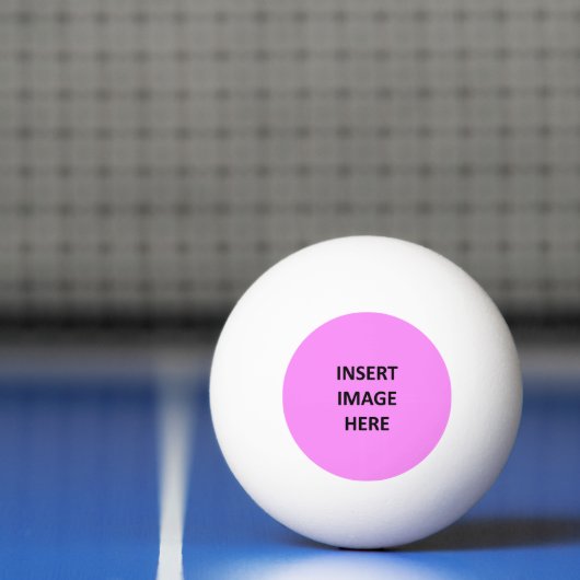 Aangepaste pingpong Tennis Ball-Sjabloon Pingpongbal (Net)