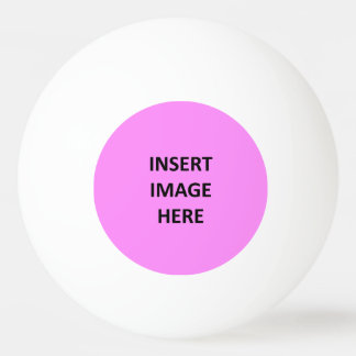 Aangepaste pingpong Tennis Ball-Sjabloon Pingpongbal