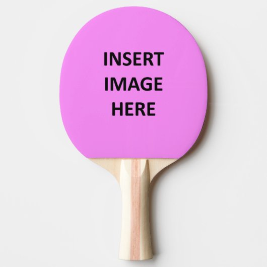 Aangepaste pingpong Tennis Paddle Sjabloon Tafeltennisbatje (Voorkant)
