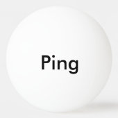 Aangepaste pingpongbal (Voorkant)