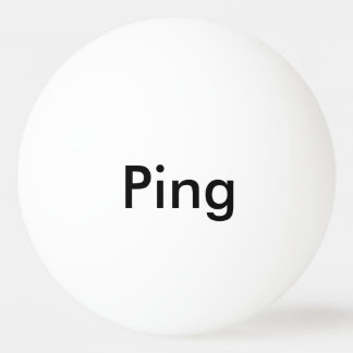Aangepaste pingpongbal
