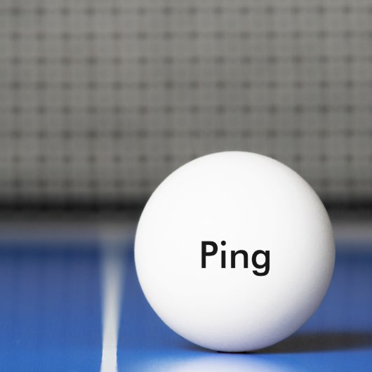Aangepaste pingpongbal (Net)