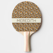 Aangepaste pingpongpeddel tafeltennisbatje (Voorkant)