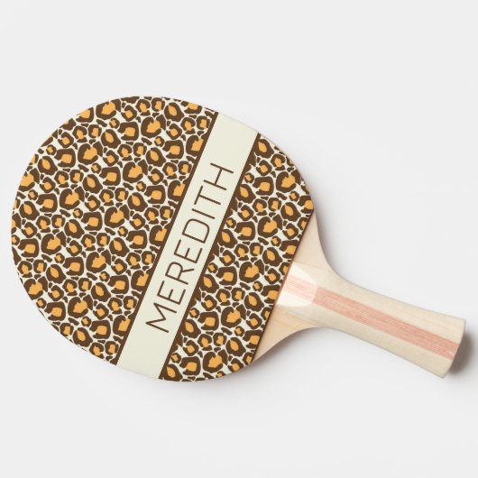 Aangepaste pingpongpeddel tafeltennisbatje (Zijkant)