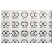 aangepaste pinguïn Love-fabric Stof (Fat Quarter)