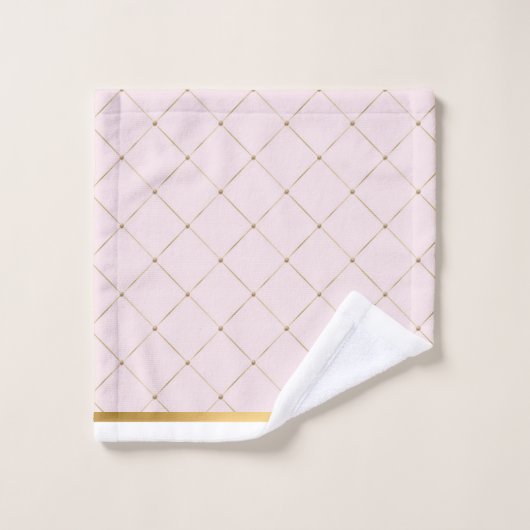 AANGEPASTE PINK GOLD ELEGANT BATHROOM TOWEL SET BAD HANDDOEK (Wasdoekje)
