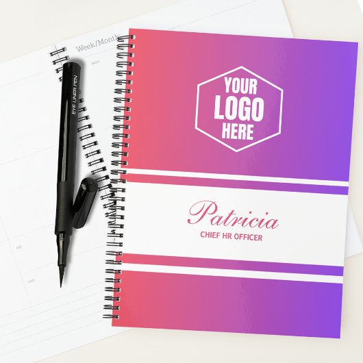 Aangepaste Pinky Girly Company Branded Corporate G Planner