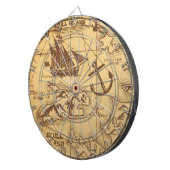 Aangepaste Piratenkaart landpunt Familie Dartbord (Voorkant Rechts)