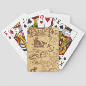 Aangepaste Piratenkaart landpunt Familie Pokerkaarten (Achterkant)