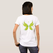 Aangepaste Pixie Wings T-shirt (Achterkant volledig)