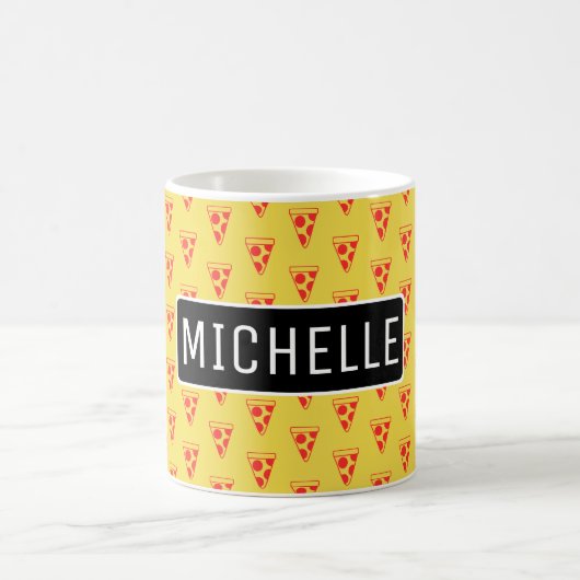 Aangepaste Pizza-segmenten Koffiemok (Center)