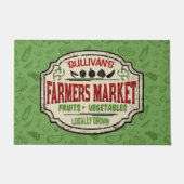 Aangepaste plaatselijke tuinbouwmarkt deurmat (Voorkant)