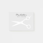 Aangepaste plakbiljetten voor haarsalon of bast post-it® notes (Voorkant)