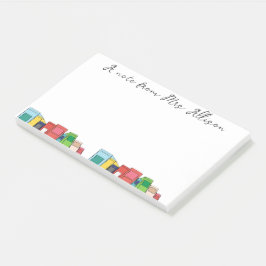Aangepaste plaknotities voor waardering voor lerar post-it® notes