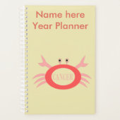 Aangepaste plank voor kankersterren planner (Voorkant)