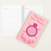Aangepaste plank voor roze schildpad voor baby planner (Display)