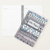 Aangepaste planner Aangepaste naam Blauwe Planner (Display)
