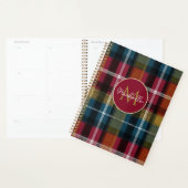 Aangepaste planner gingham patroon stijl (Display)