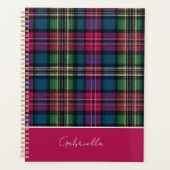 Aangepaste Planner Gingham Patroon Stijl (Voorkant)