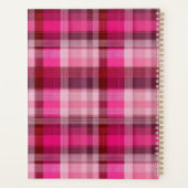 Aangepaste Planner Gingham Patroon Stijl (Achterkant)