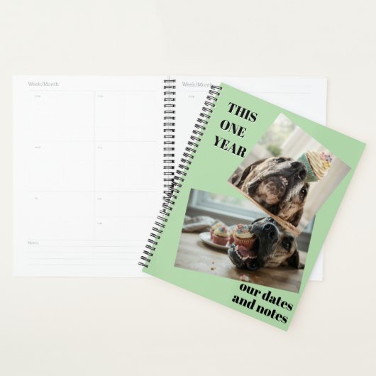 Aangepaste planner Great Dane Jaar (Display)