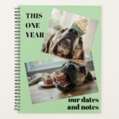 Aangepaste planner Great Dane Jaar (Voorkant)