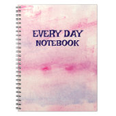 Aangepaste planner notitieboek (Voorkant)