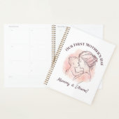 Aangepaste planner voor de eerste moederdag voor n (Display)