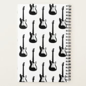 Aangepaste planner voor gitaarspeler of muzieklera (Achterkant)