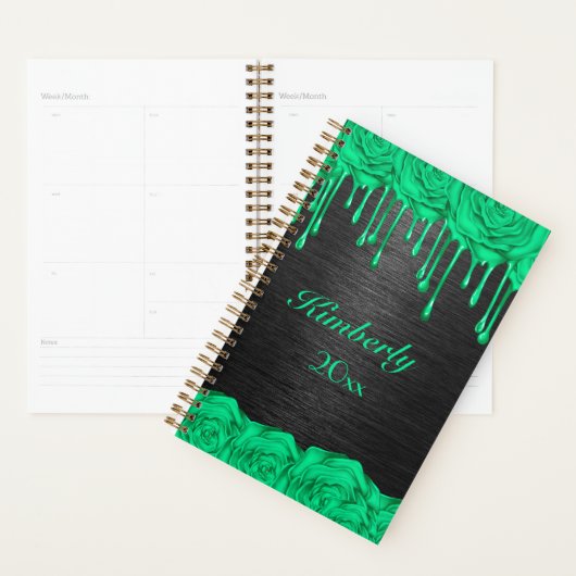 Aangepaste planner voor groen Roos uitlijnen (Display)