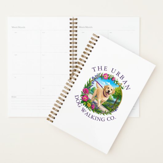 Aangepaste planner voor Labrador dagboek honden ui (Display)