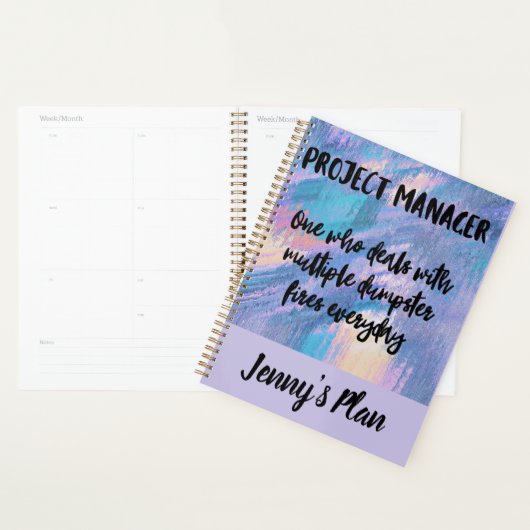 Aangepaste planner voor projectmanager bij Funny (Display)