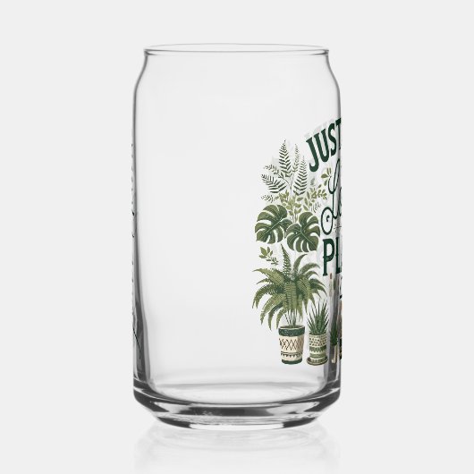 Aangepaste Plant Lover Drinkware Set Blikvorm Glas (Rechts)