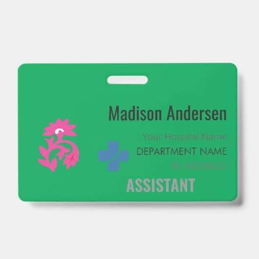 Aangepaste plastic badge – Access.Business.Event (Voorkant)