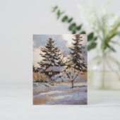 Aangepaste platte briefkaart (Staand voorkant)