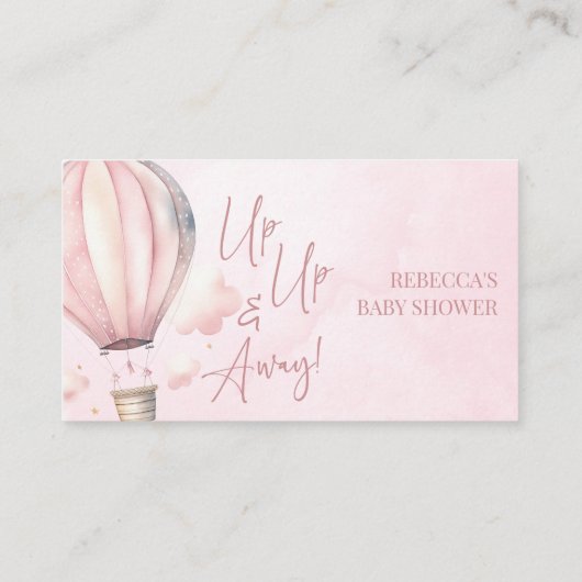 Aangepaste platte kaart plaatskaartje (Achterkant)