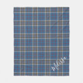 Aangepaste Play Clan Thompson Tartan Fleece Deken (Voorkant)