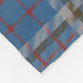 Aangepaste Play Clan Thompson Tartan Fleece Deken (Hoek)