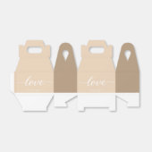 Aangepaste pleisterbox voor klei en witte miniatuu bedankdoosjes (Uitgevouwen)