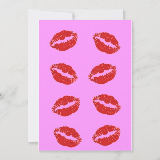 Aangepaste Plezierpartij nodigt Kaart (Achterkant)