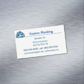 Aangepaste plug-sourcingcontracten magnetisch visitekaartje (Voorbeeld)