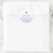 Aangepaste plum Jam & Preserve Jar Labels voor Pan (Tas)