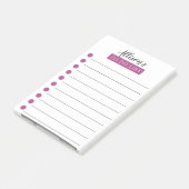 Aangepaste plum om Post-it Nota's van de Lijst te Post-it® Notes (Schuin)