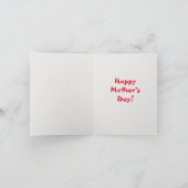 Aangepaste poedel mam hond beste gekke hond dame d kaart (Binnen)