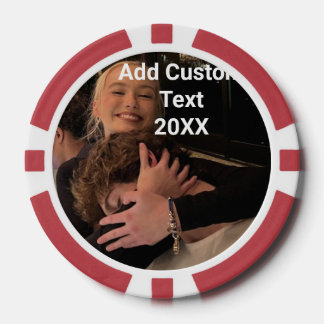 Aangepaste Poker Chip | Gepersonaliseerde gameacce
