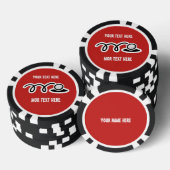 Aangepaste poker chip golf bal markers | personali (Opstapeling)