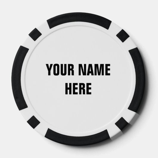 Aangepaste poker chip golfbal marker met hart logo (Achterkant)