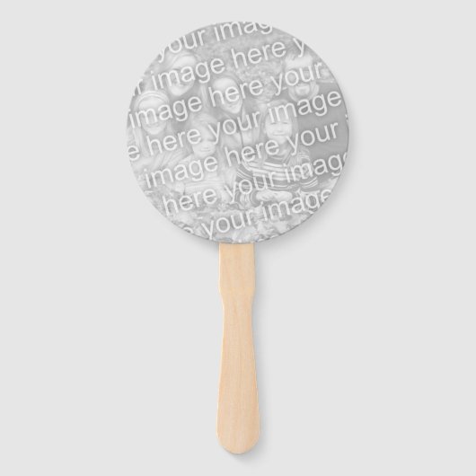 Aangepaste poker chip hand fan voor Vegas bruiloft Handwaaier (Achterkant)